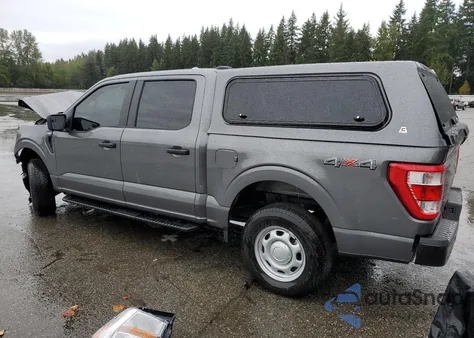 2022 Ford F150 Supercrew из США, поврежденный, VIN 1FTEW1EB0NKE98569